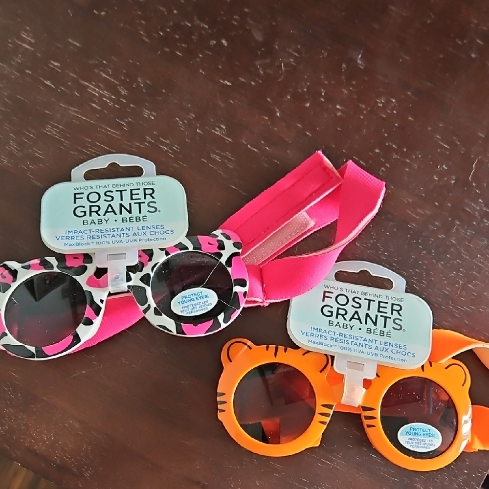 ✨️5/$30 Foster Grant Baby Sunglasses Set of 2.